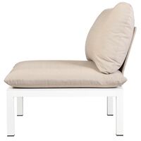 Domino Metal Part For Backrest/Armrest Beige