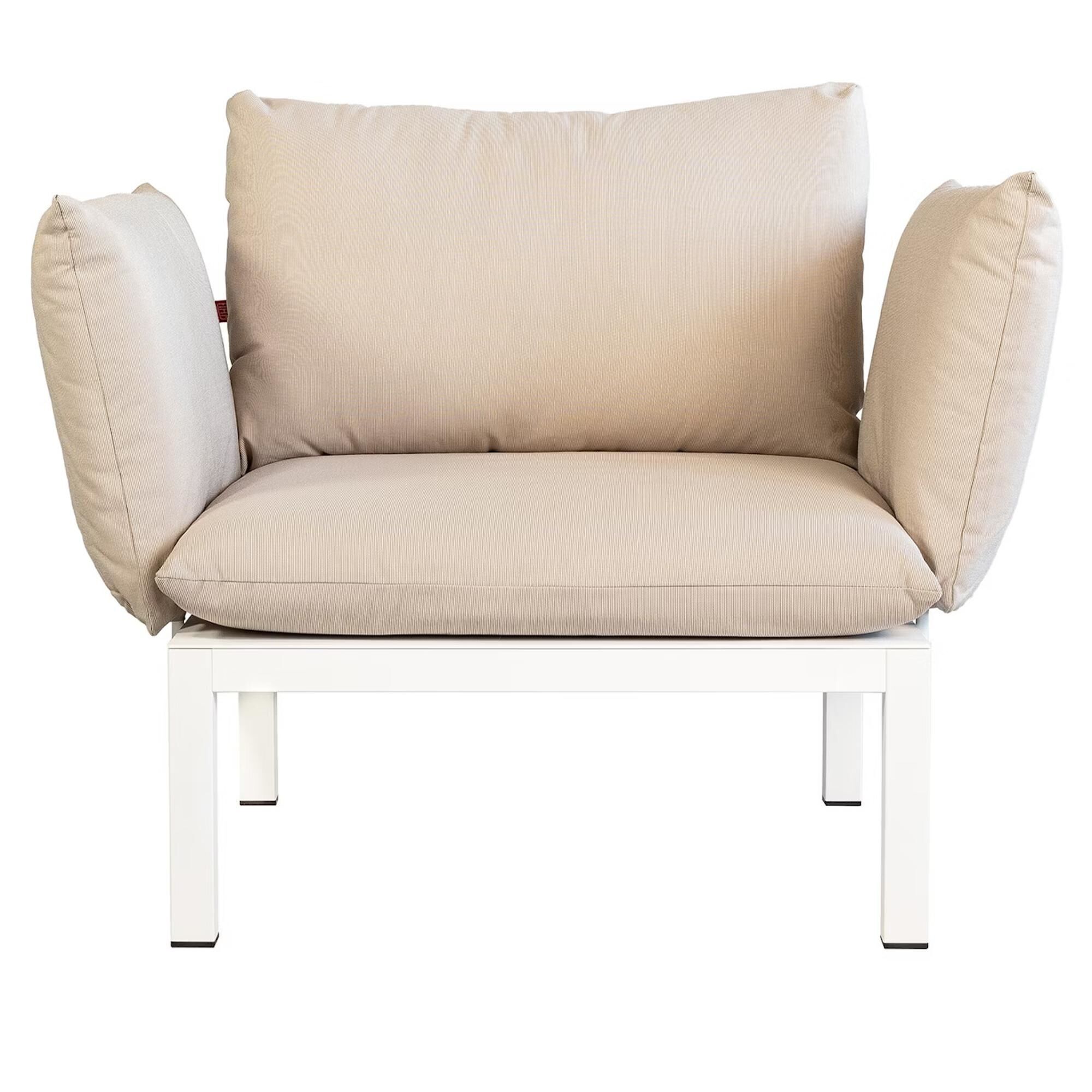 Ensemble de 2 Accoudoirs Domino Beige