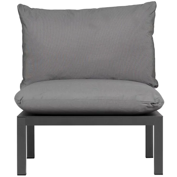 Domino Cushion & Backrest Anthracite