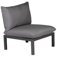 Domino Cushion & Backrest Anthracite