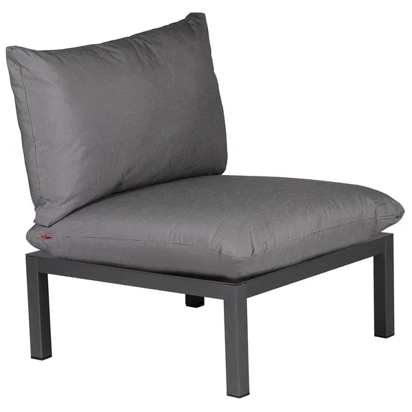 Domino Cushion & Backrest Anthracite