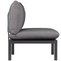 Domino Cushion & Backrest Anthracite