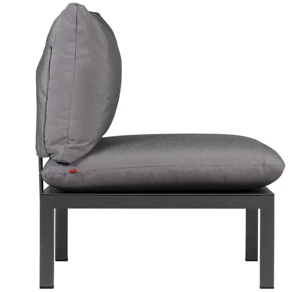 Domino Cushion & Backrest Anthracite