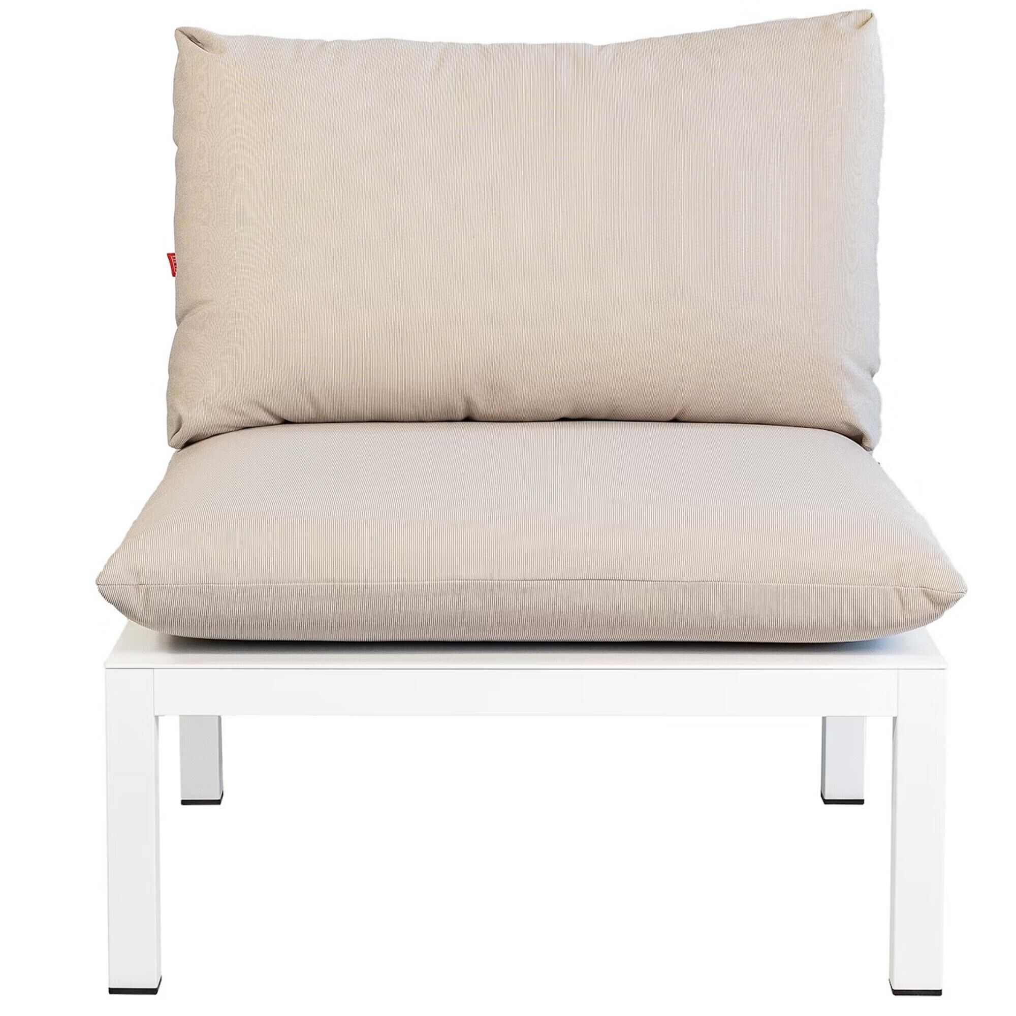Coussin et Dossier Domino Beige