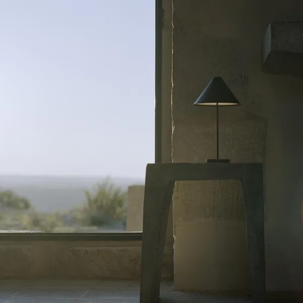 Brolly Portable Lamp Black