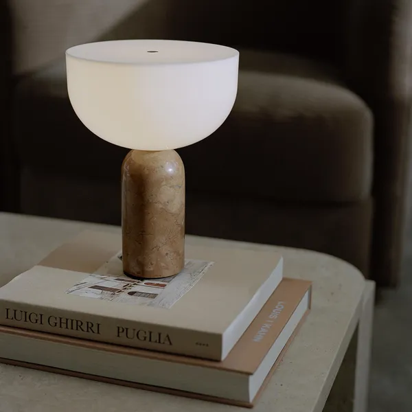 Kizu Portable Lamp Breccia Pernice
