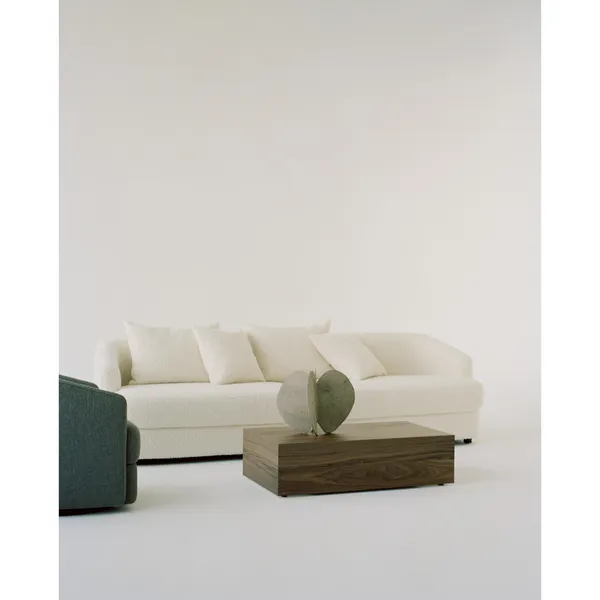 Mass Coffee Table High Walnut