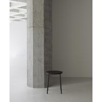 Circa Stool Black/Black Aluminium