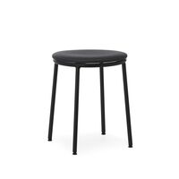Black frame and upholstery In black leather I 41599