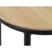 Circa Bar Stool H65 Black/Oak