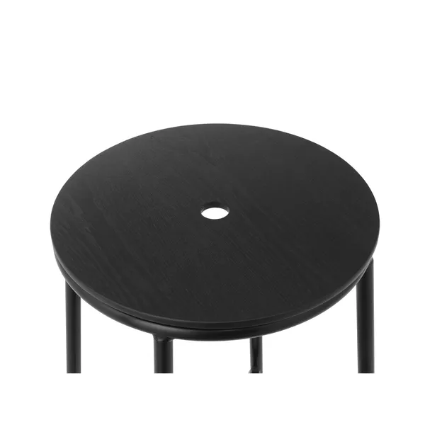 Circa Barstol H65 Sort/Sort Eik