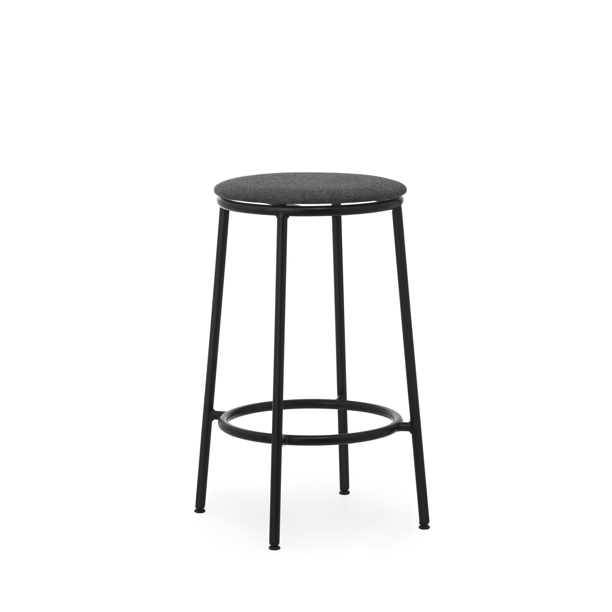 Circa Barstol H65 Polstret Sort/MLF16 Sort