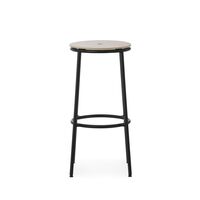 Circa Bar Stool H75 Black/Oak