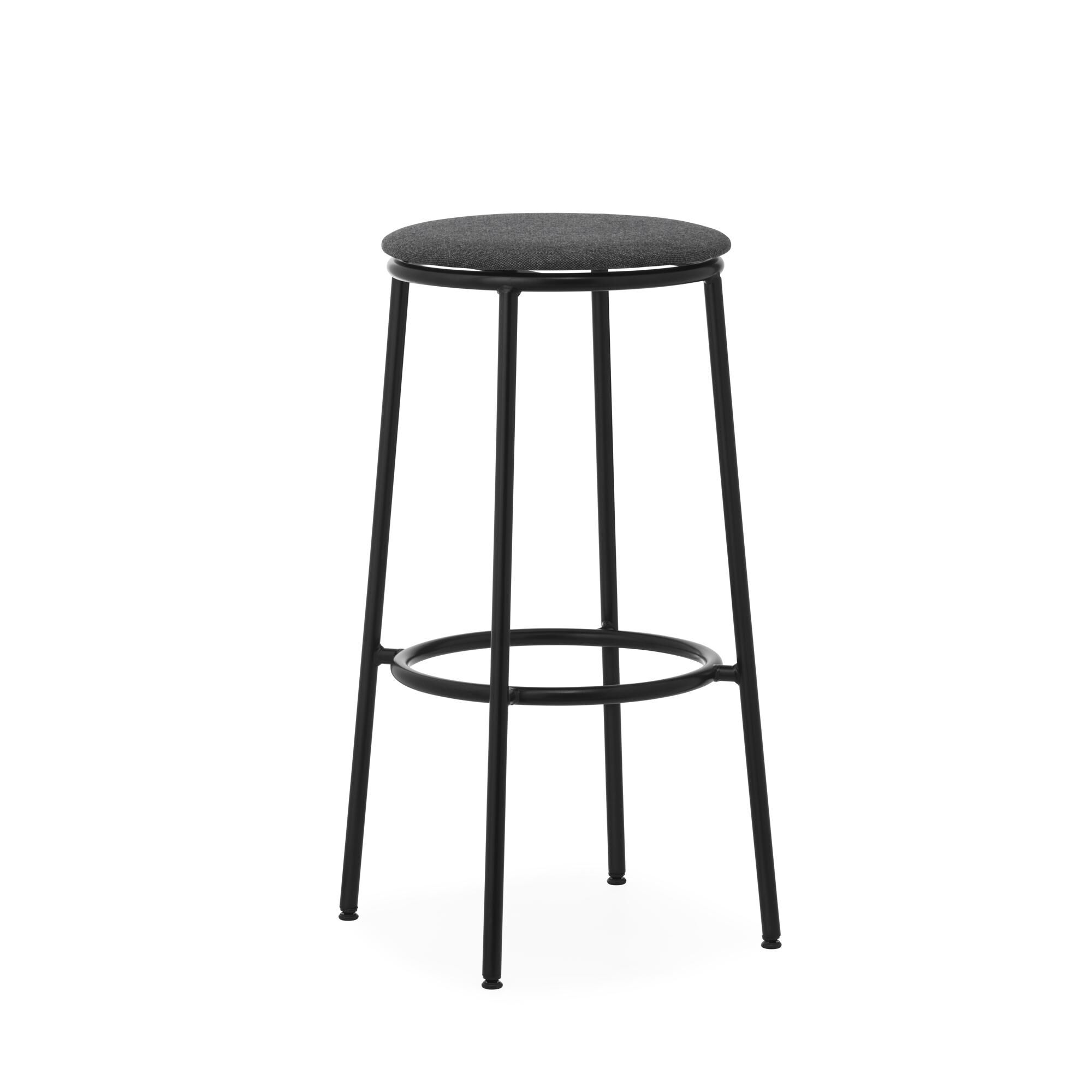 Circa Barstol H75 Polstret Sort/MLF16 Sort