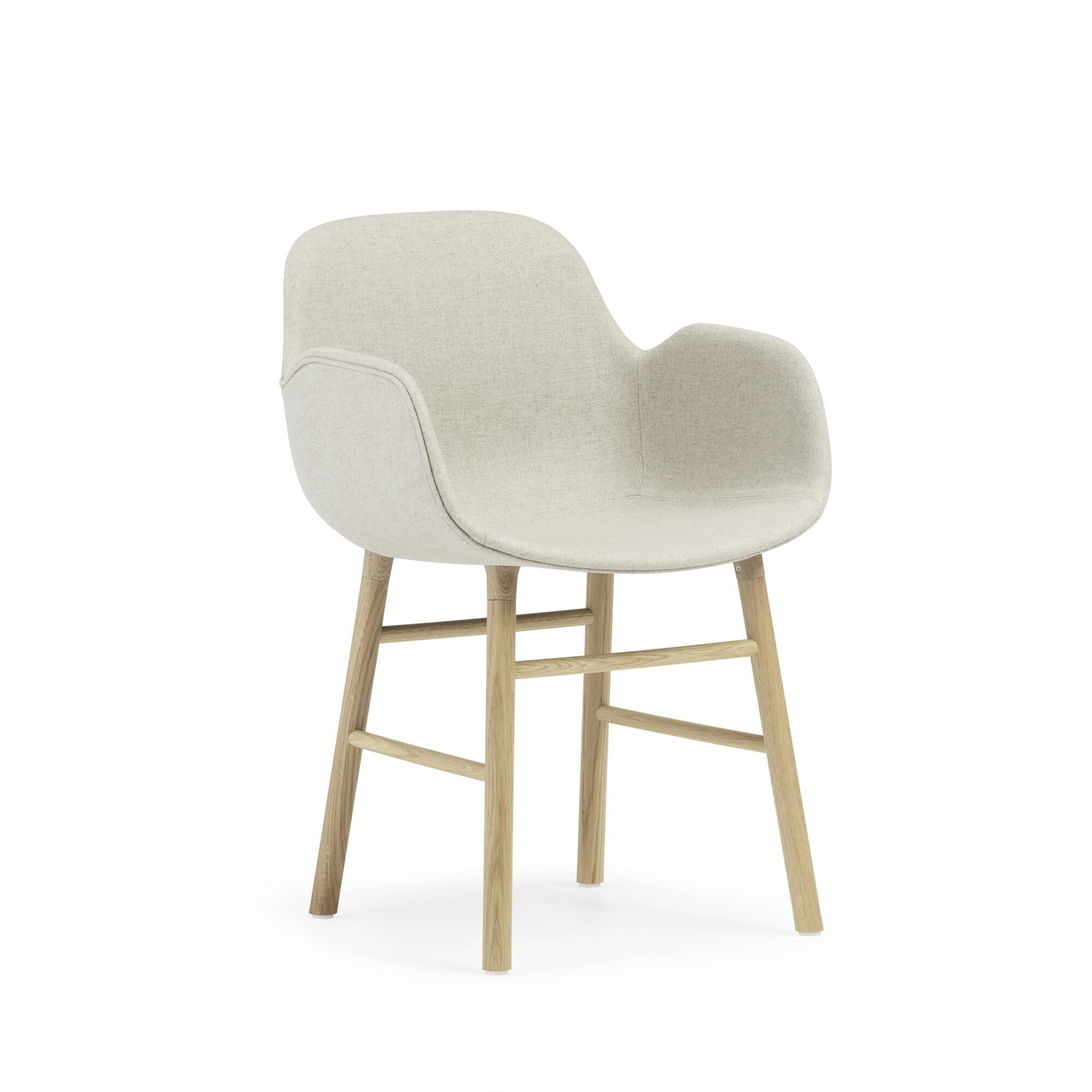 Form Spisebordsstol med Armln Eg/Main Line Flax MLF20
