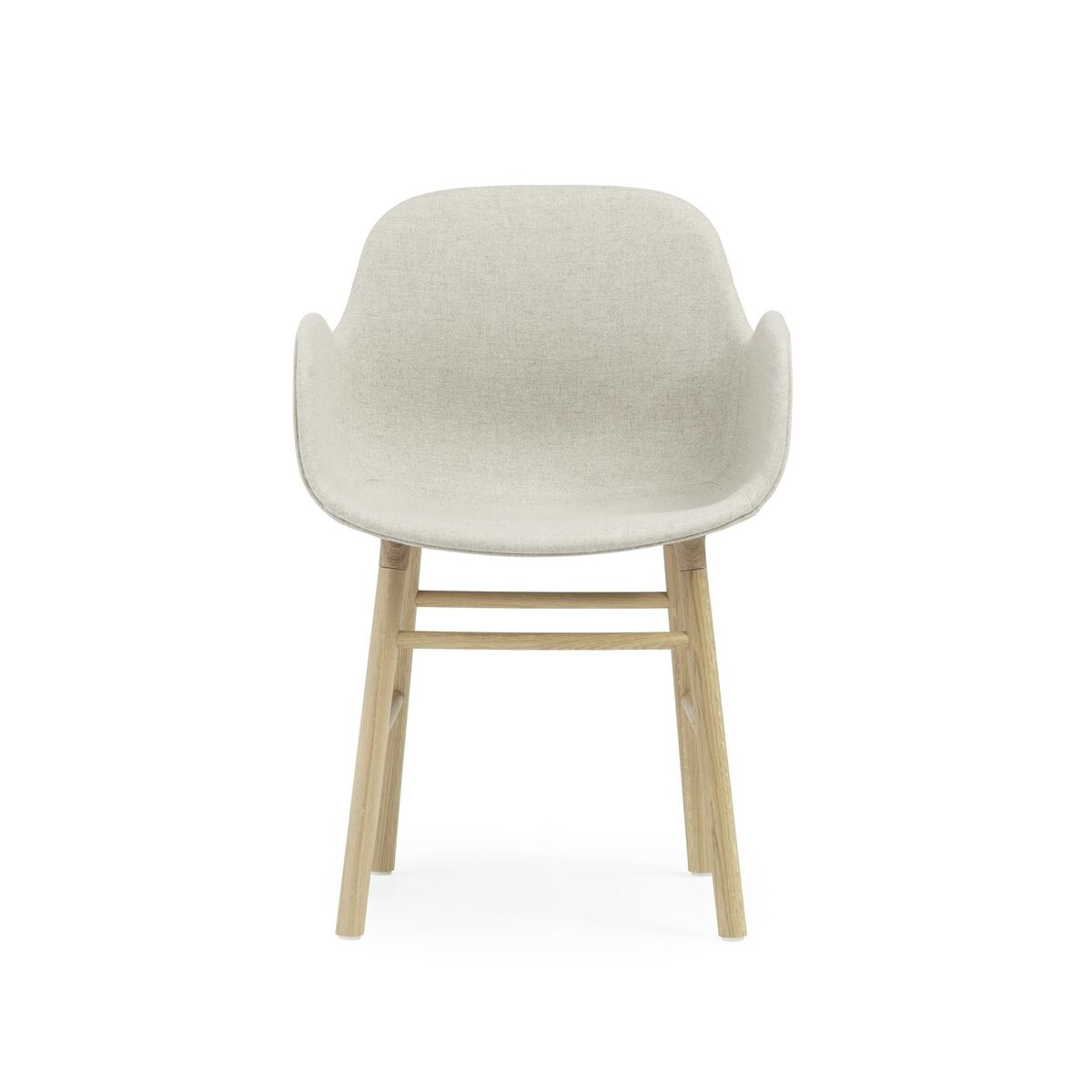 Form Dining Chair W. Armrest Oak/Main Line Flax MLF20