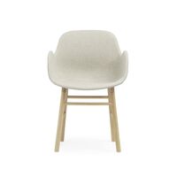 Form Dining Chair W. Armrest Oak/Main Line Flax MLF20
