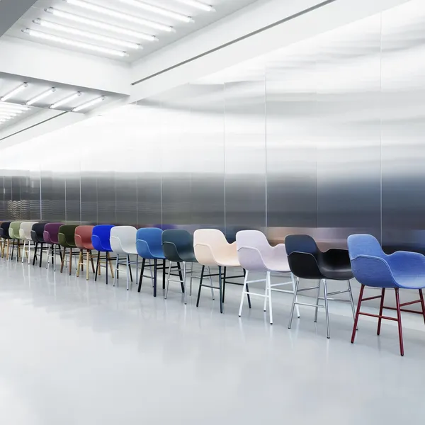 Form Sedia da Pranzo con Braccioli Rovere/Main Line Flax MLF20