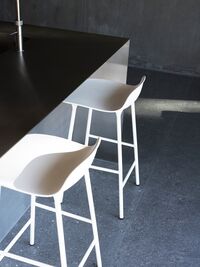 Form Barstol 65 cm Sort Stål/Main Line Flax MLF20