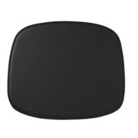 Form Seat Cushion Black Leather