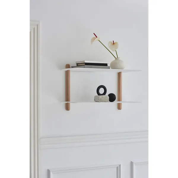 Nivo Plank Groot F Licht Eiken/ Wit