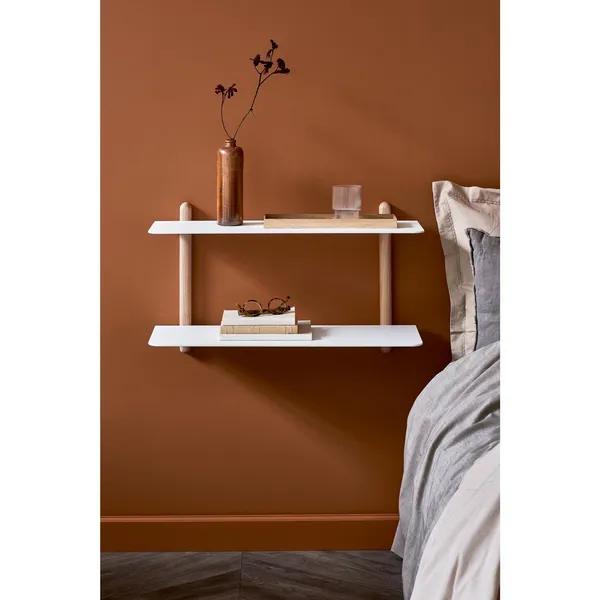 Nivo Plank Groot F Licht Eiken/ Wit