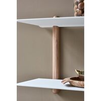 Nivo Plank Groot F Licht Eiken/ Wit