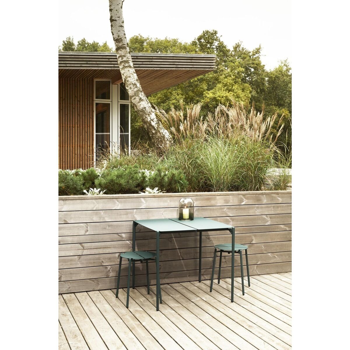 Table à Manger NOVO L80 Vert Forêt