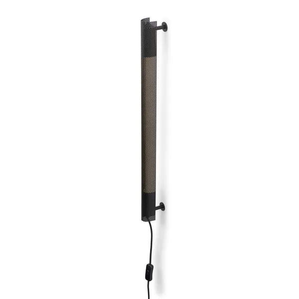 Radent Applique Parete Corta Nero
