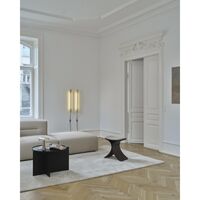 Radent Applique Parete Corta Nero