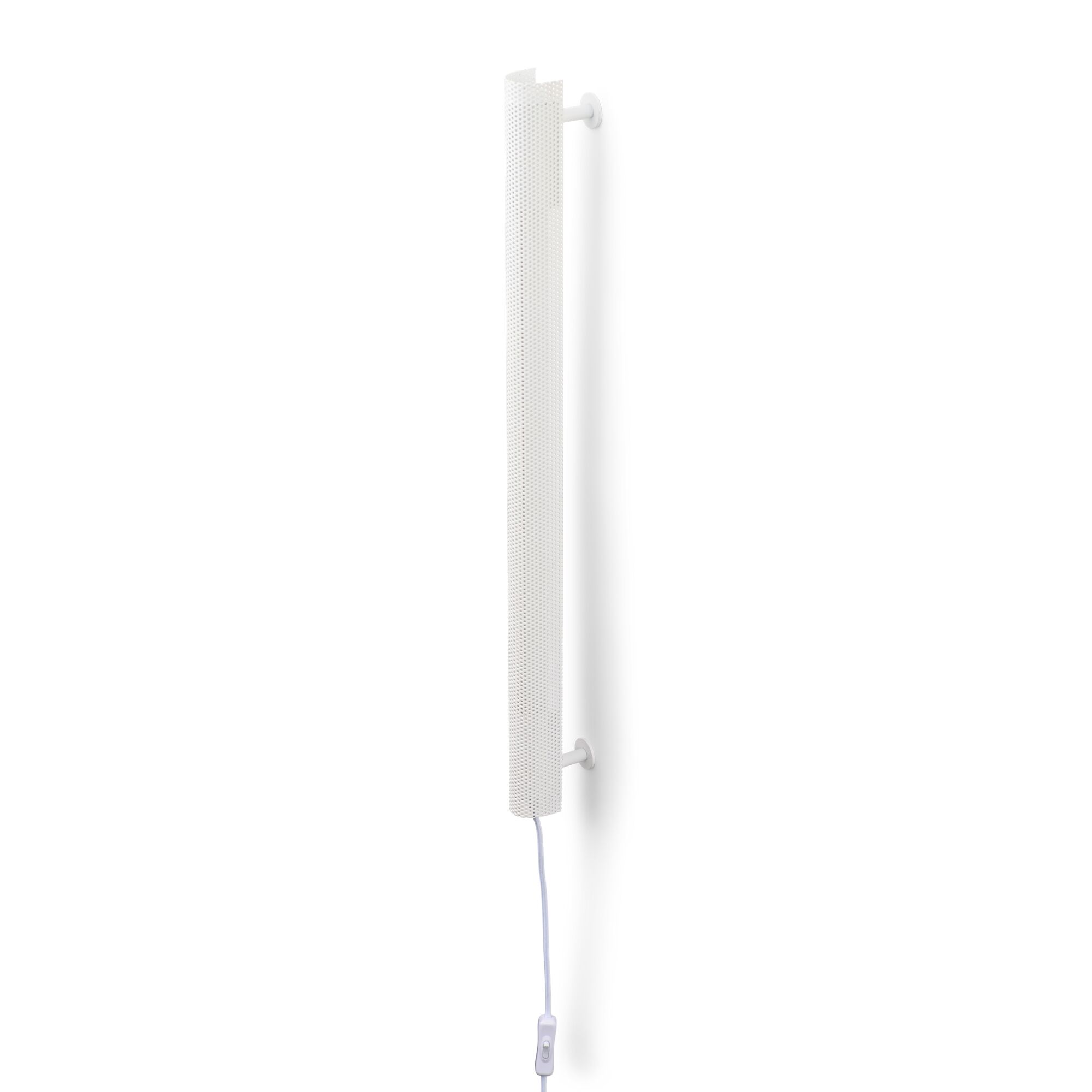 Radent V&auml;gglampa Kort Vit