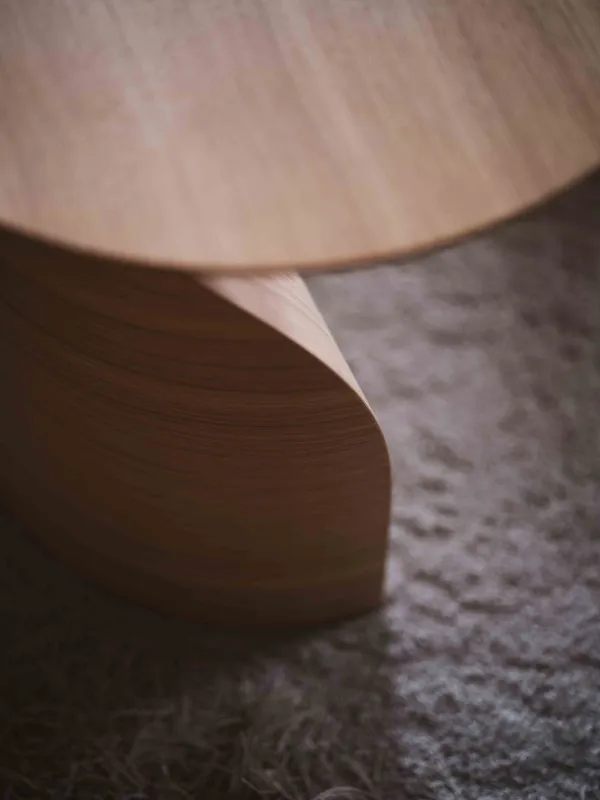Savoa Coffee Table Ø64 Oiled Oak