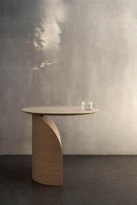 Savoa Coffee Table Ø54 Natural Oak