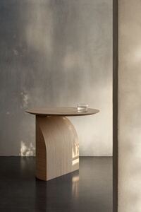 Savoa Coffee Table Ø54 Natural Oak