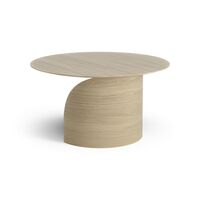 Savoa Couchtisch Ø84 Natur Eiche