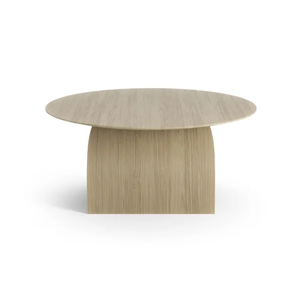 Savoa Couchtisch Ø84 Natur Eiche