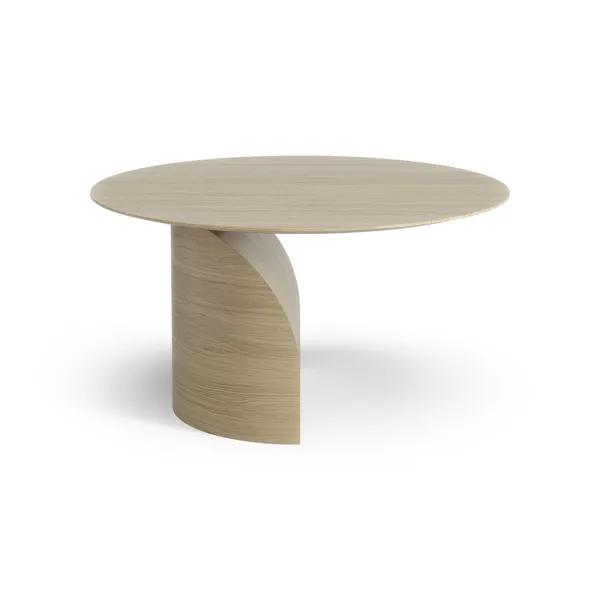 Savoa Couchtisch Ø84 Natur Eiche