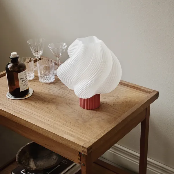 Crème Atelier Soft Serve Regular Table Lamp Rhubarb