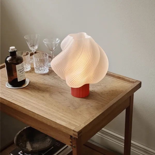 Crème Atelier Soft Serve Regular Table Lamp Rhubarb