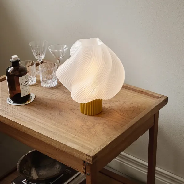 Crème Atelier Soft Serve Regular Table Lamp Cloudberry