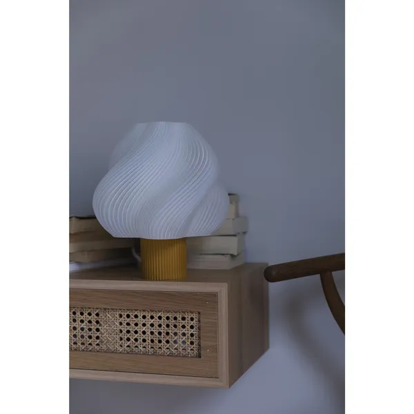 Crème Atelier Soft Serve Regular Table Lamp Cloudberry