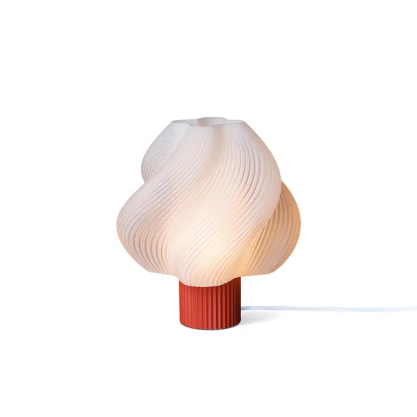 Crème Atelier Soft Serve Grande Table Lamp Rhubarb