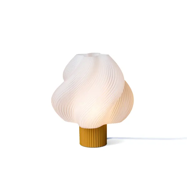 Crème Atelier Soft Serve Grande Table Lamp Cloudberry