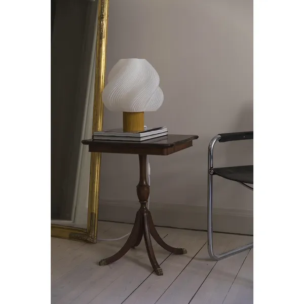 Crème Atelier Soft Serve Grande Table Lamp Cloudberry