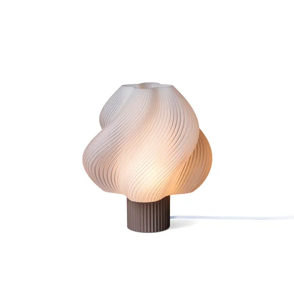 Crème Atelier Soft Serve Grande Table Lamp Mocha