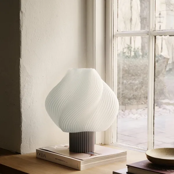 Crème Atelier Soft Serve Grande Table Lamp Mocha