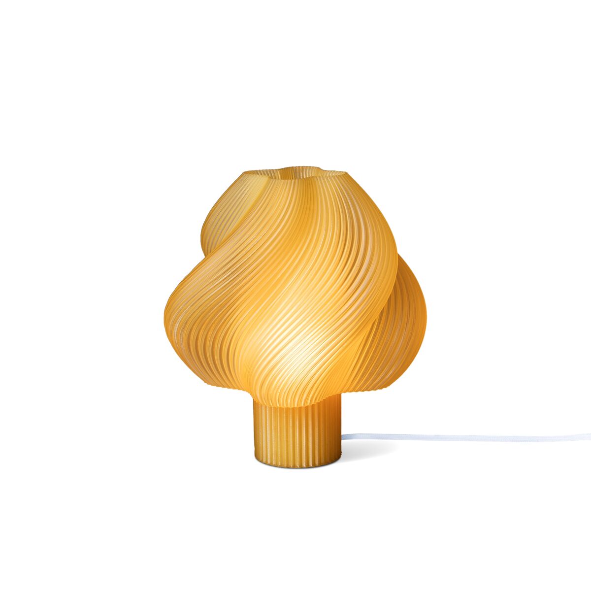 Crème Atelier Soft Serve Grande Table Lamp Limoncello Sorbet