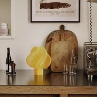 Crème Atelier Soft Serve Grande Table Lamp Limoncello Sorbet