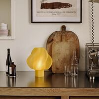Crème Atelier Soft Serve Grande Table Lamp Limoncello Sorbet