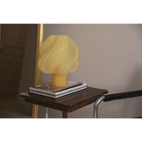 Crème Atelier Soft Serve Grande Table Lamp Limoncello Sorbet